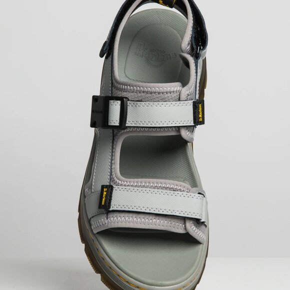 Dr Martens Forster Sandals Gunmetal Gray Mens Size 12 30835053 NEW SLIP-ON - Picture 12 of 13